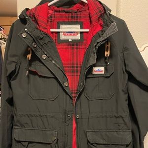 Penfield Black Rain Jacket size XS